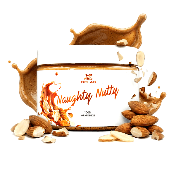 Naughty Nutty 100% Almonds by Biolab